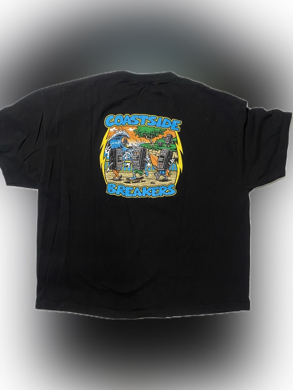 Coastside black Graphic Tee size 3XL